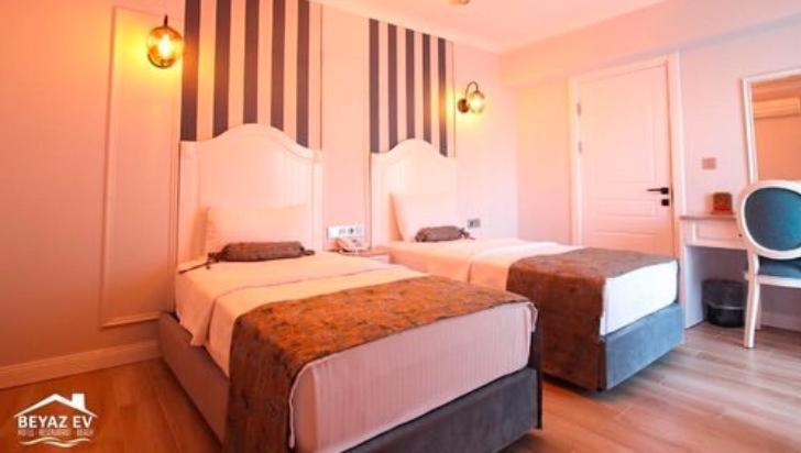 Beyaz Ev Otel Restaurant Eskiomerler Bagian luar foto